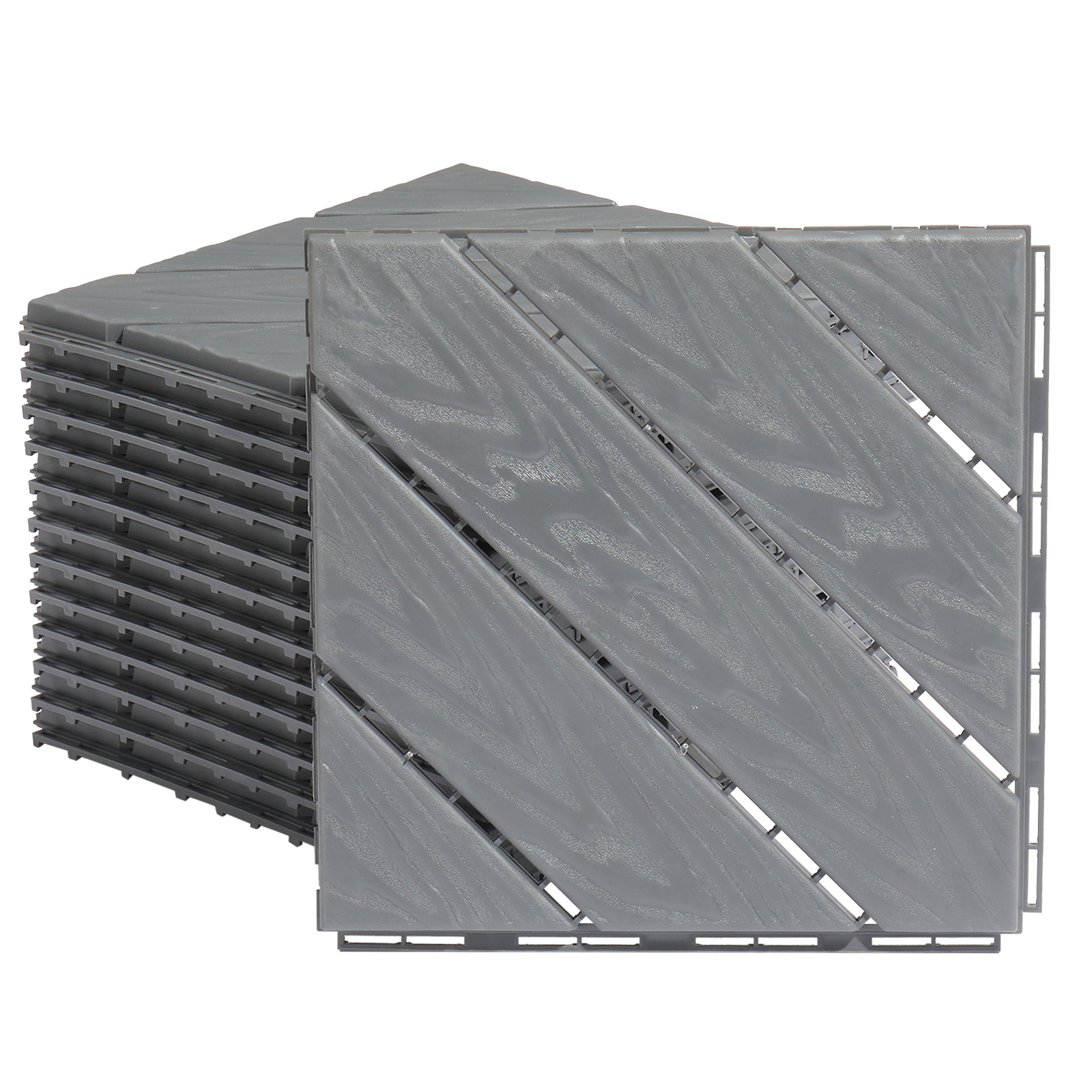 27pcs Decking Tiles- 12x12in Interlocking Flooring Tiles for Patio Garden Deck - Picture 26 of 42