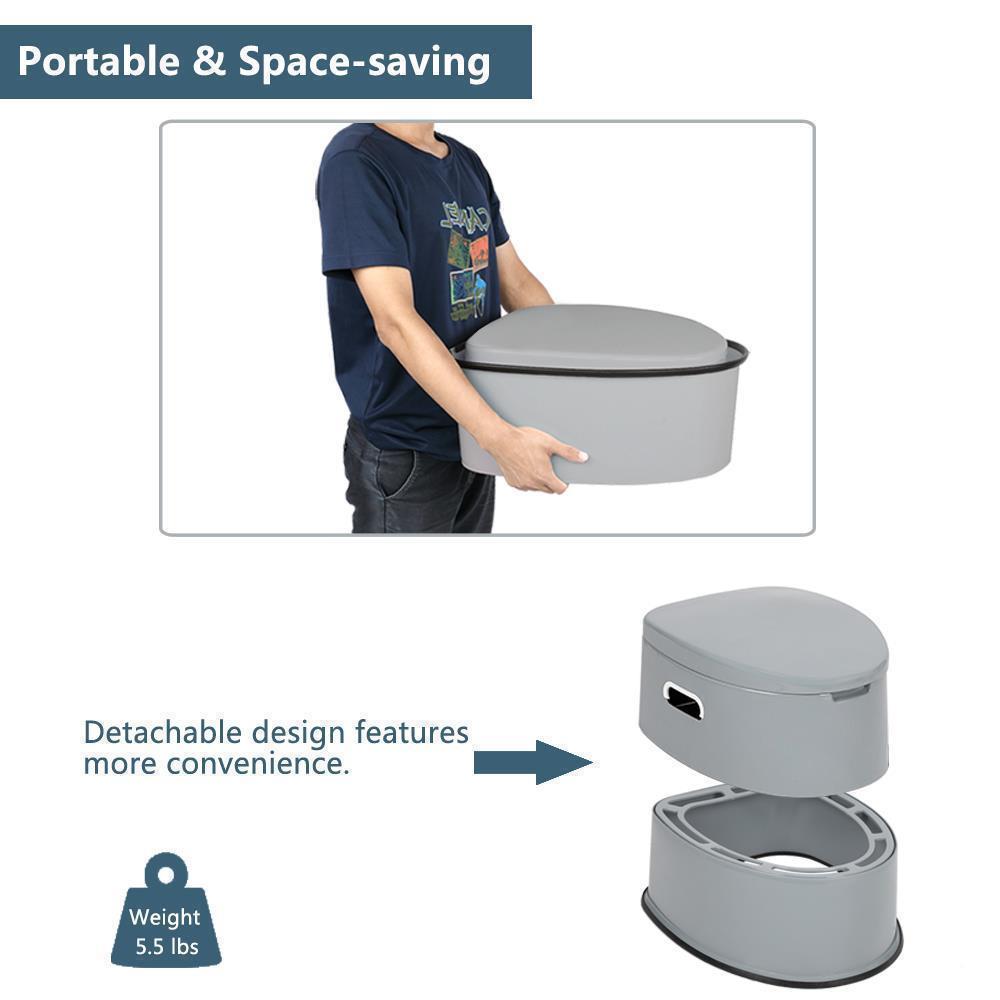 Campingtoilette Reisetoilette Komposttoilette tragbare Mobile Eimertoilette WC