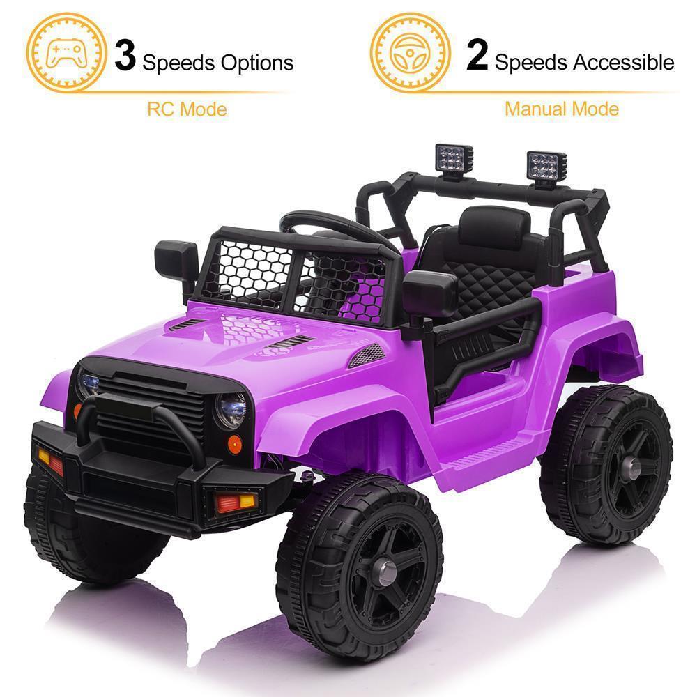 Ride On Car Truck Battery Power Kids Child Electric Car Remote 12V Double Drive