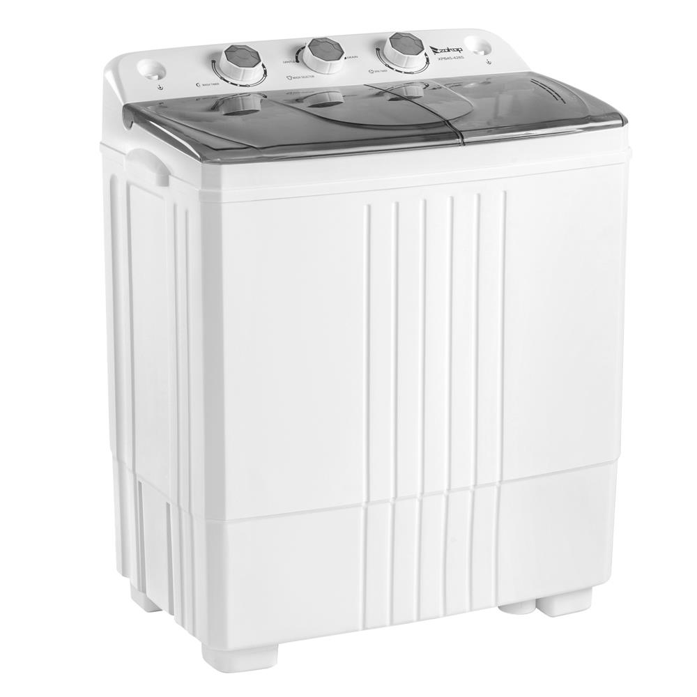 Portable Washing Machine 20lbs Washer Compact Clean Drain Pump Home Clothing