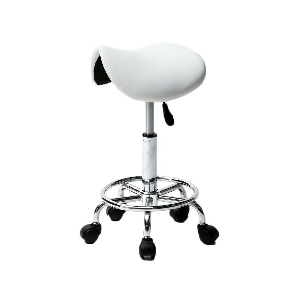 Salon Spa Barber Massage Stool Swivel Garage Workshop Chair Rolling Lift Seat