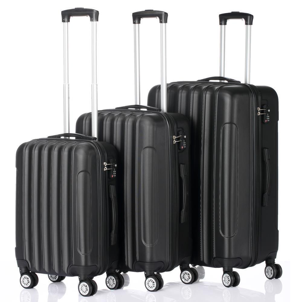 FCH Trolley Hard Shell Luggage Set with TSA Lock (20" 24" 28")