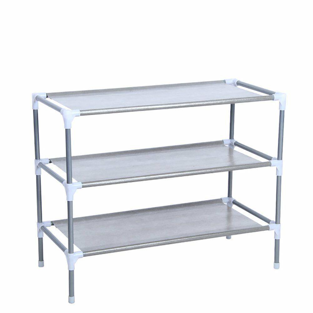 3/5/10 Tier Heavy Duty Storage Holder Cabinet Shelves Home Saving Shoe Rack