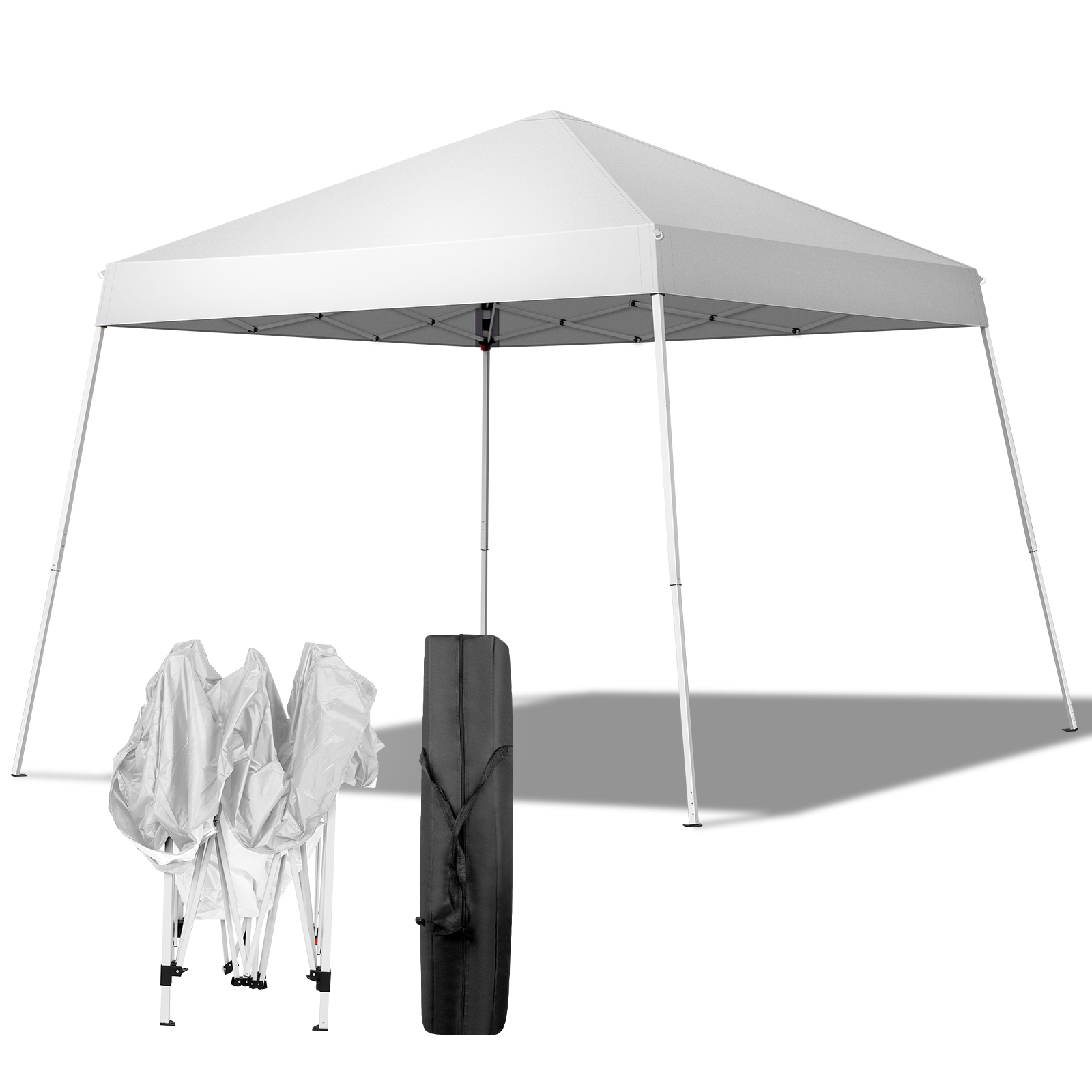 8'x 8' 10'x 10' Outdoor Easy Pop-Up Sun Shade Canopy Gazebo Party Wedding Tent