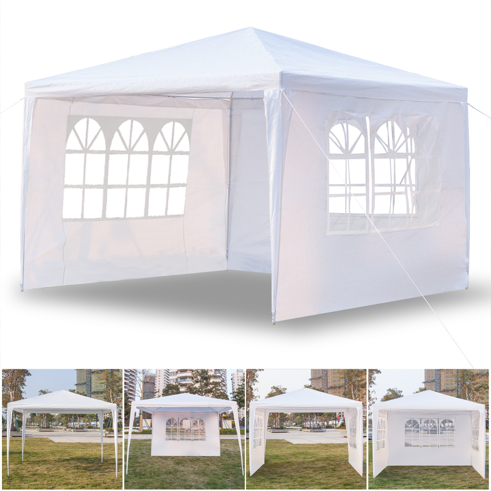 Pavillon Profi Partyzelt Pavilion Gartenzelt Schnellaufbau UV-Schutz 3x3m3x6m