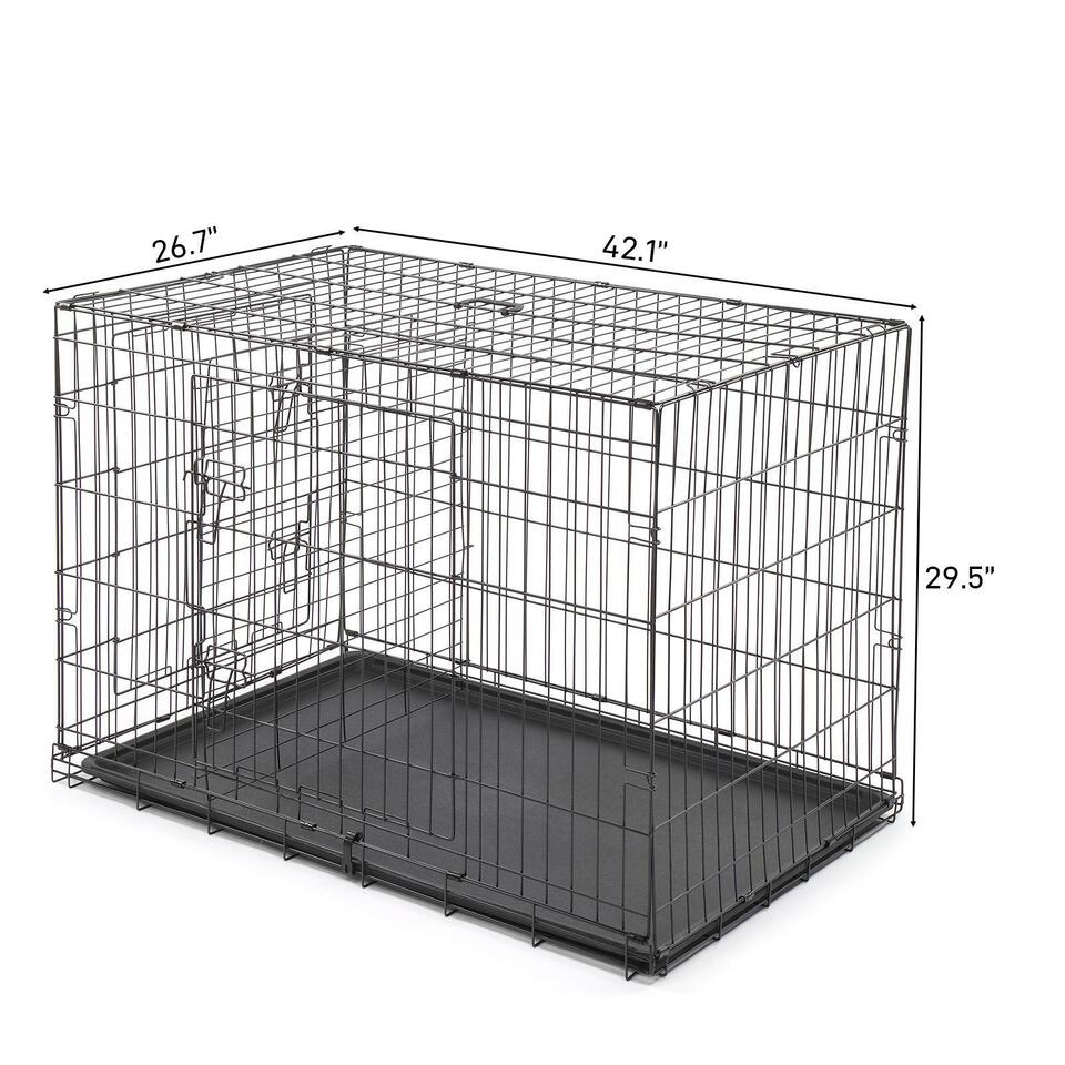 Klappbar Hundebox Transportbox Hundekäfig Gitterbox Hund Welpe Welpenlaufstall