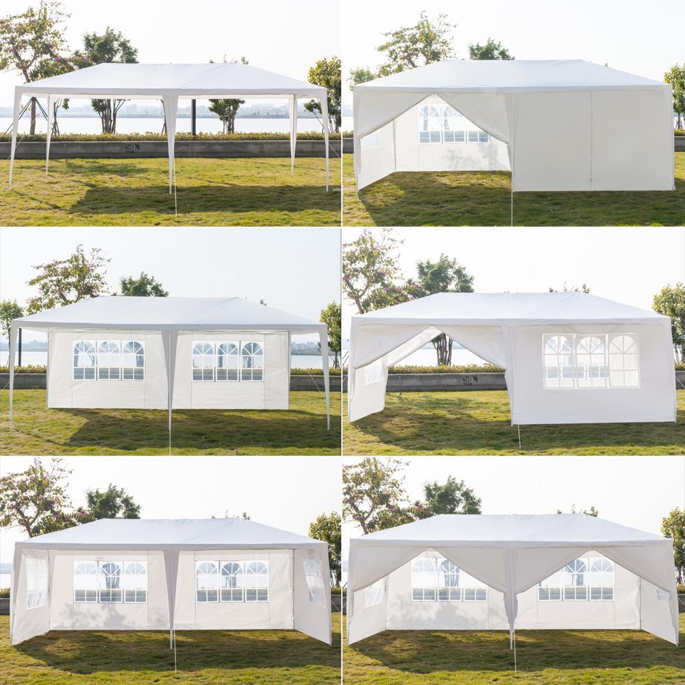 Pavillon Festzelt Picknicks Partyzelt Wasserdicht Gartenpavillon PE 3x33x63x9m