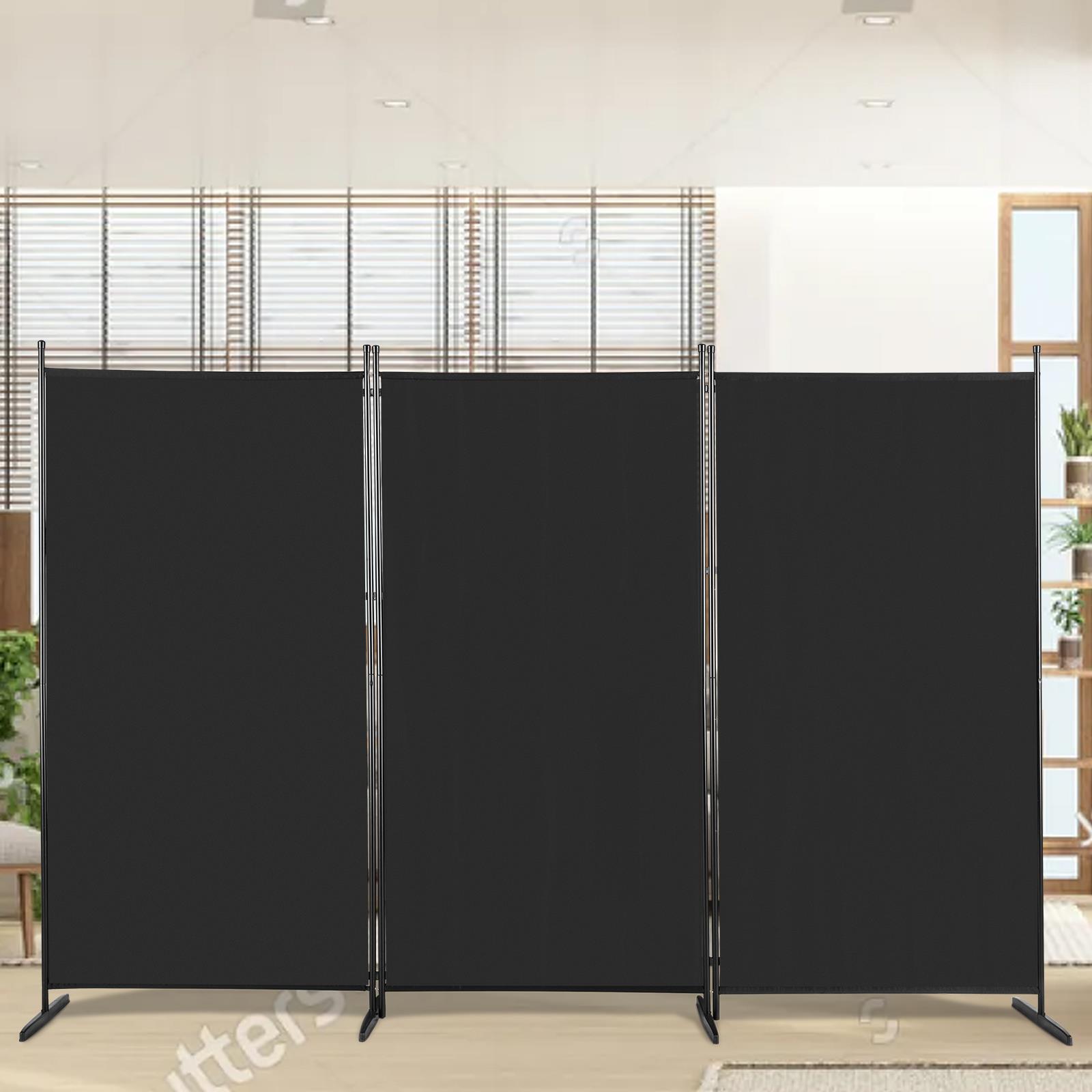 Folding Room Divider 3/4/6 Panels Wave Fibre Privacy Screen Panels Stable - Picture 20 of 22