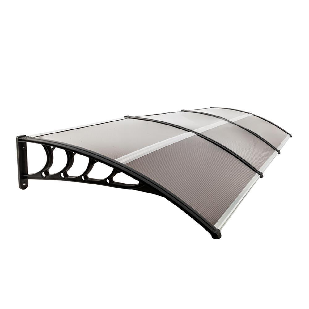 Patio Door Awning Outdoor Front Porch Rain Cover Shelter Canopy Window Sun Shade - Picture 45 of 57
