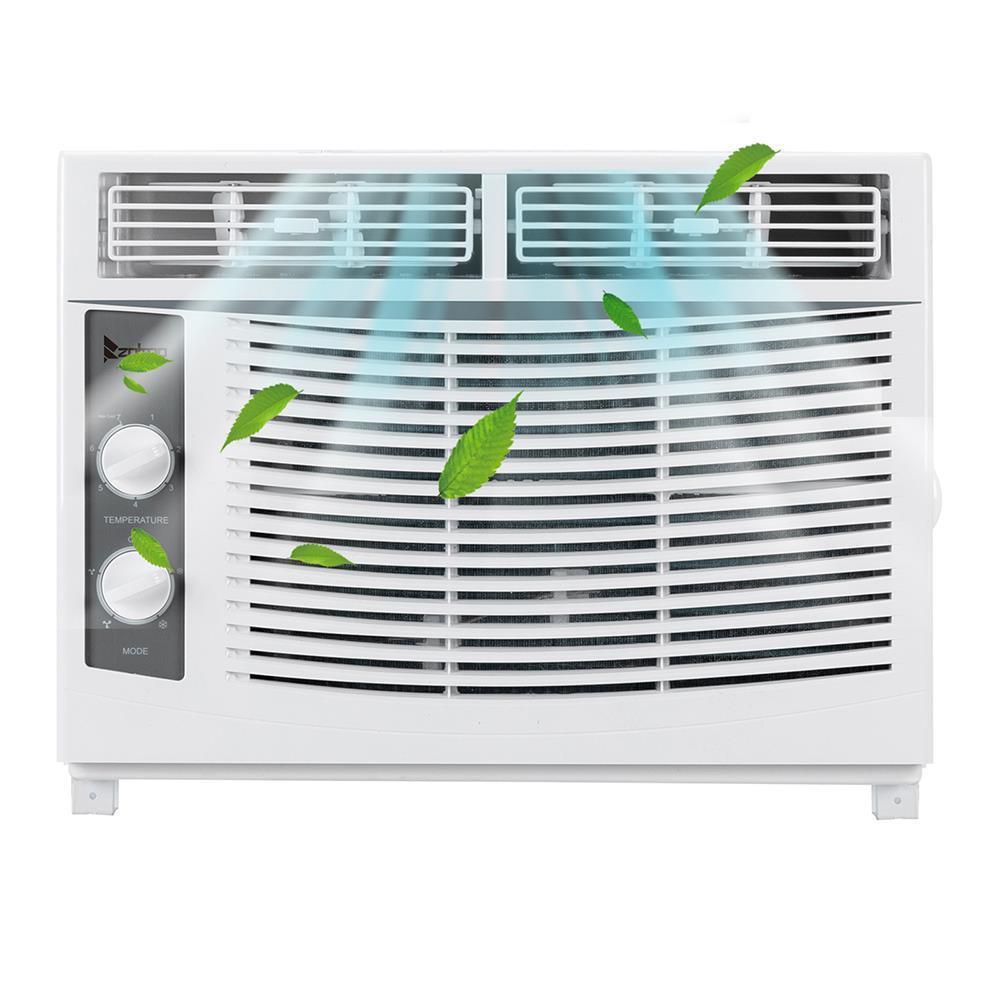 Zokop 5000 BTU-14000 BTU Window Air Conditioner Cooling Dehumidifier Fan 3 Speed