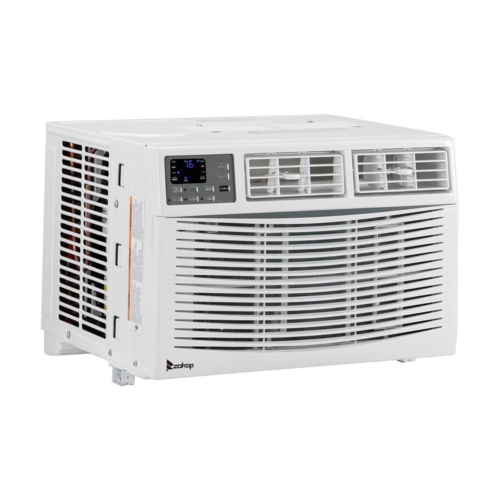 Zokop 8000 BTU -14000 BTU Window Air Conditioner Remote WIFI Indoor White Durabe