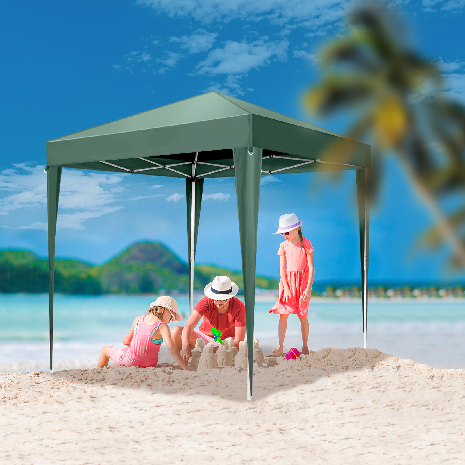 2X2M 3X3M Pop Up Gazebo Wedding Party Tent for Garden Canppy Outdoor Marquee UK