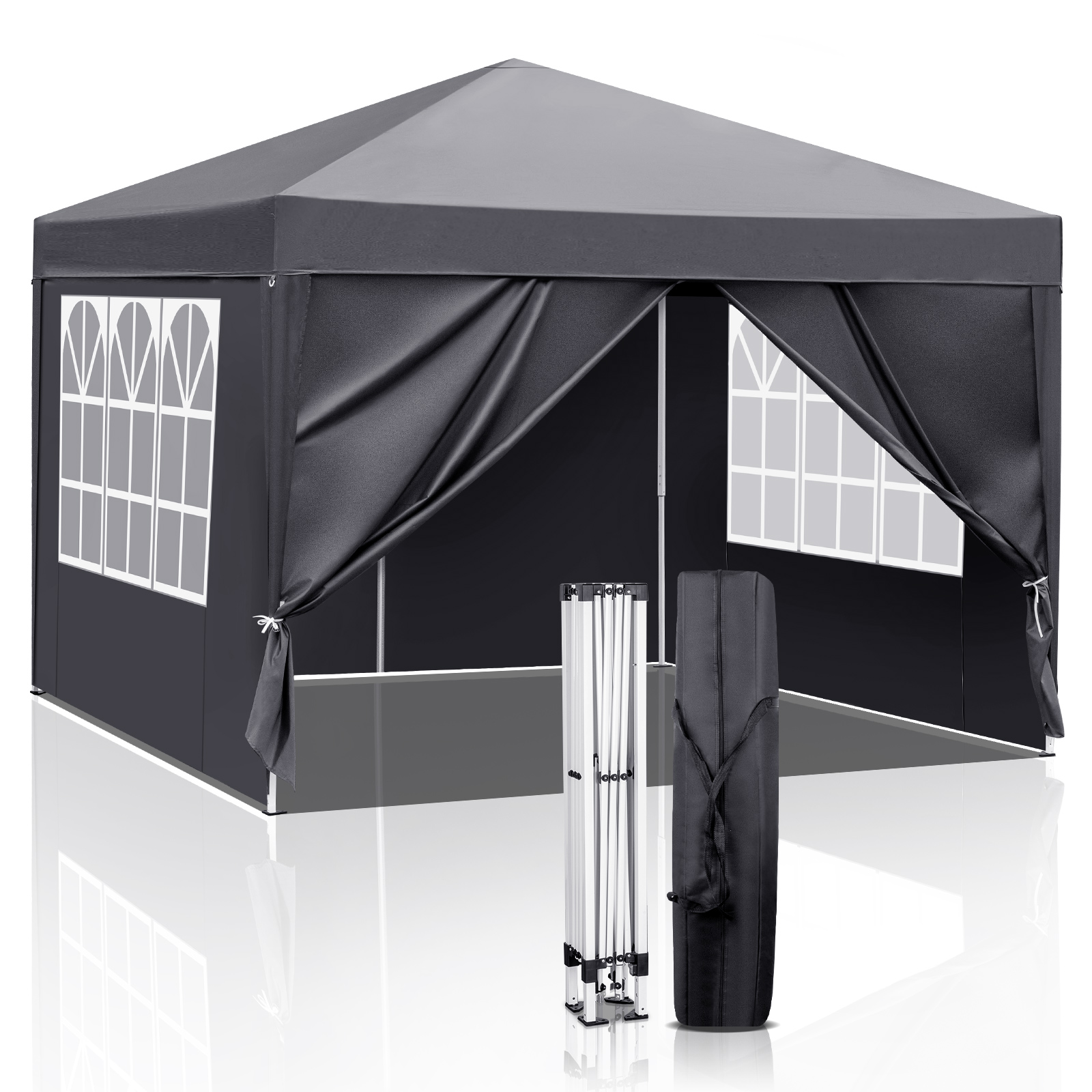 2X2m 3X3m 3x6m Pop-up Gazebo Marquee Canopy Outdoor Garden Party Wedding Tent UK - Picture 61 of 126