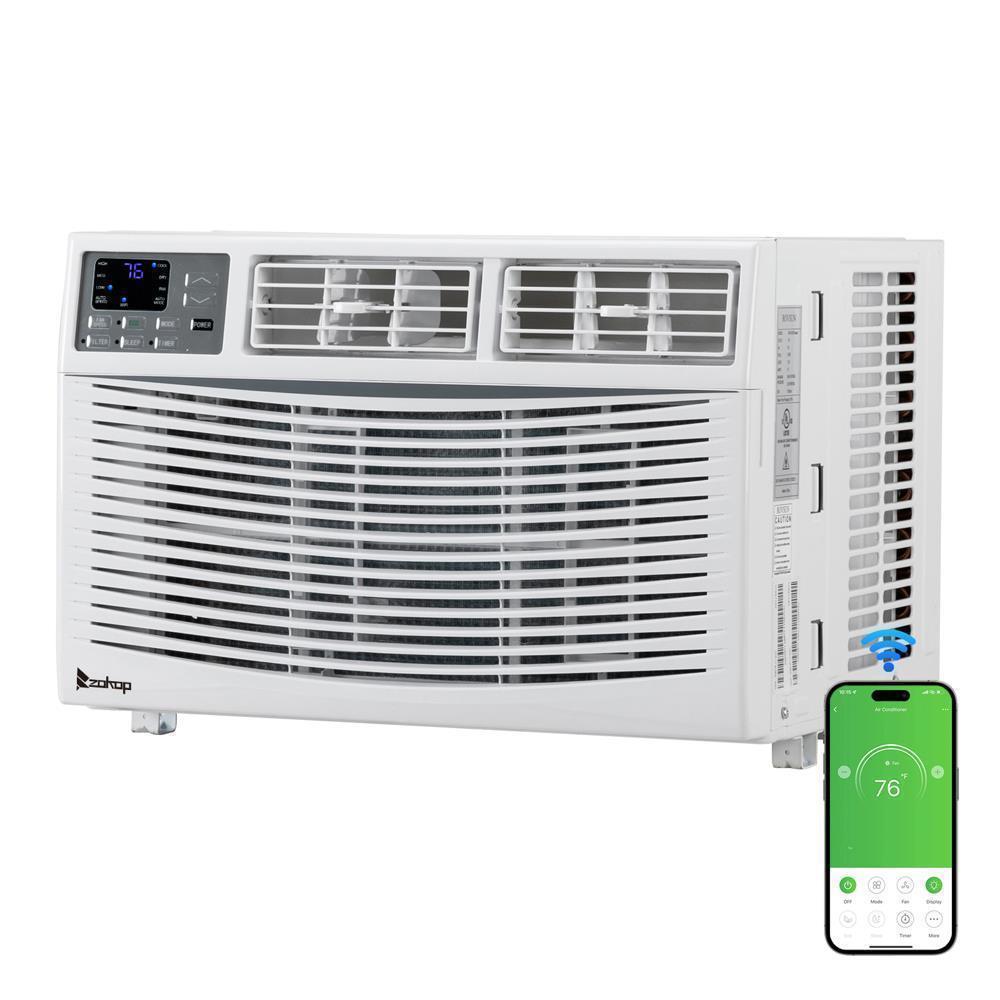Zokop Portable Cooling 8000 BTU -14000 BTU Window Air Conditioner Remote Smart - Picture 17 of 18