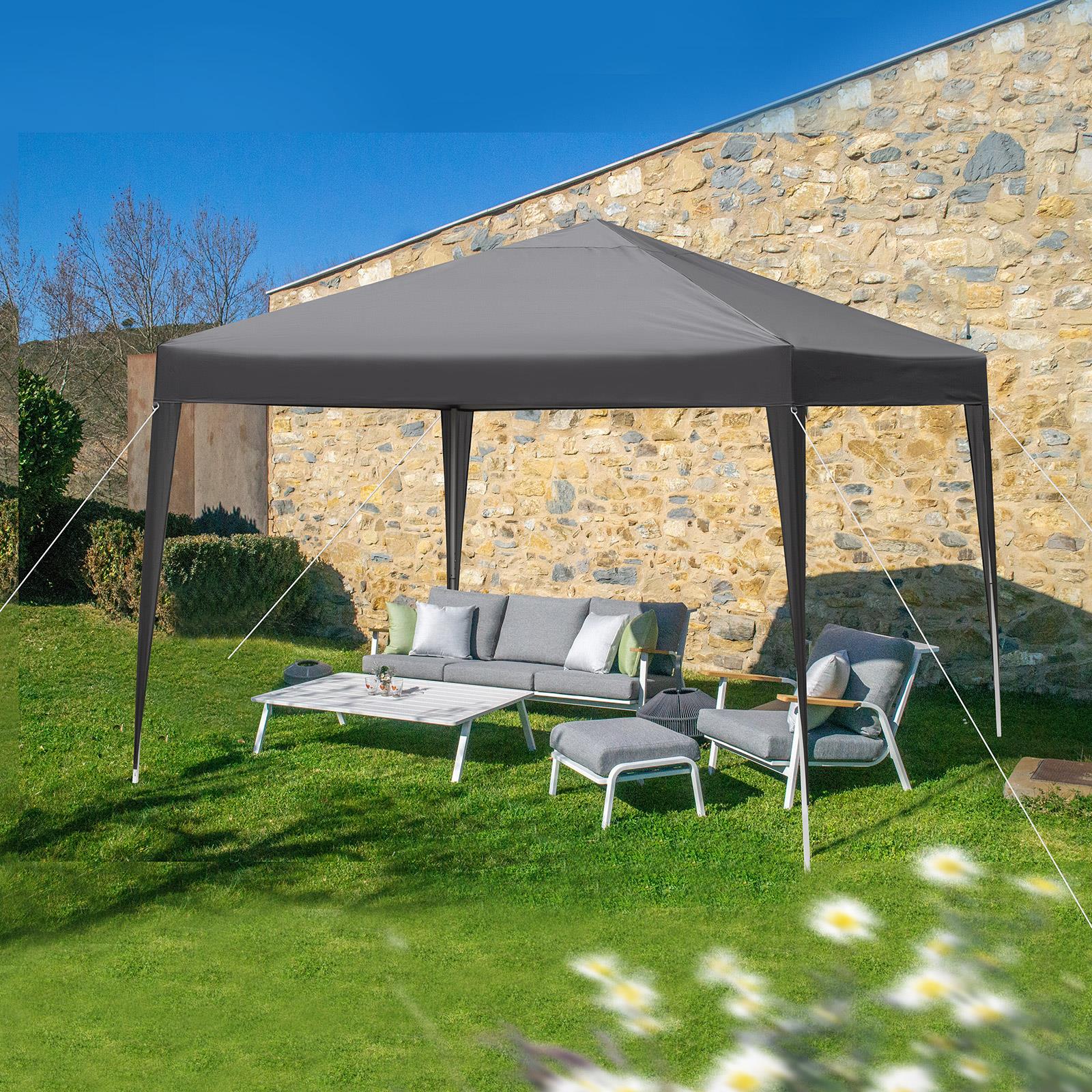 New 2x2m/3x3m/3X6m Pop up Gazebo Garden Marquee Party Tent Outdoor Sun Canopy UK