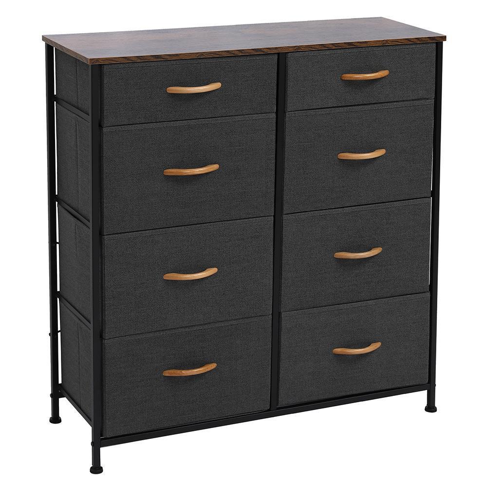 5/6/7/8/9 Drawers Chest of Drawers Bedroom Storage Cabinet Fabric Organizer Unit