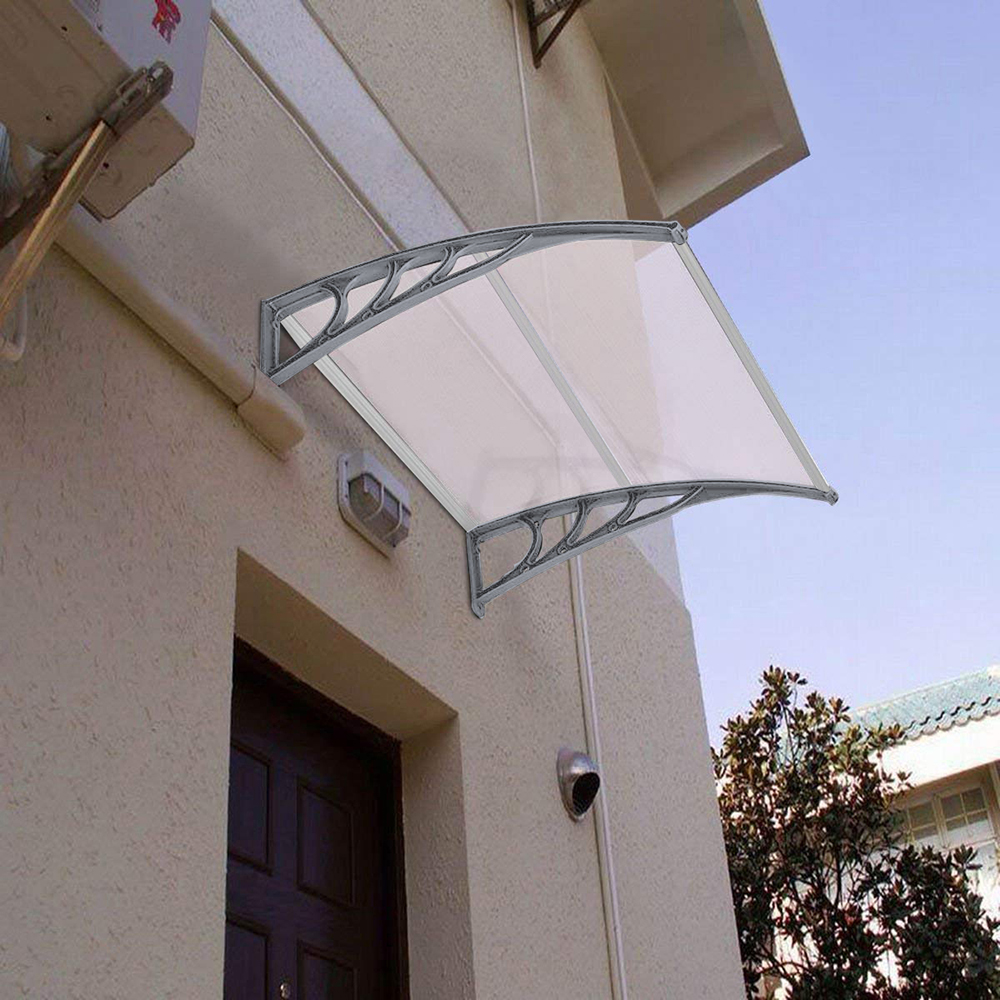 Patio Door Awning Outdoor Front Porch Rain Cover Shelter Canopy Window Sun Shade - Picture 49 of 57