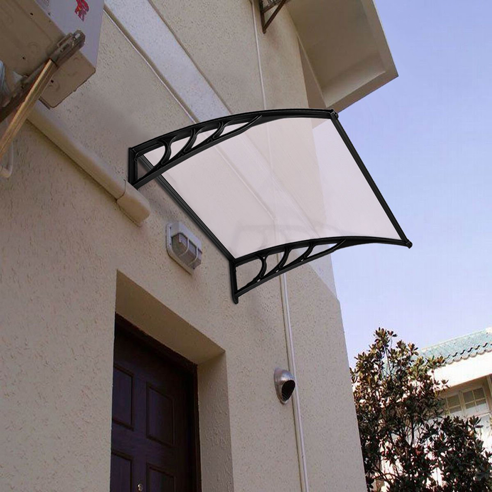 Patio Door Awning Outdoor Front Porch Rain Cover Shelter Canopy Window Sun Shade - Picture 52 of 57