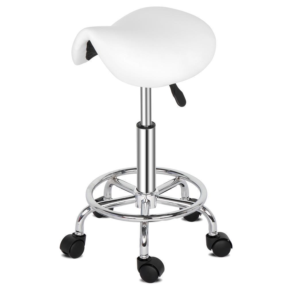 Rollhocker Arbeitshocker Drehhocker Hocker mit Lehne Praxishocker Mehrere Stile - Bild 33 von 46