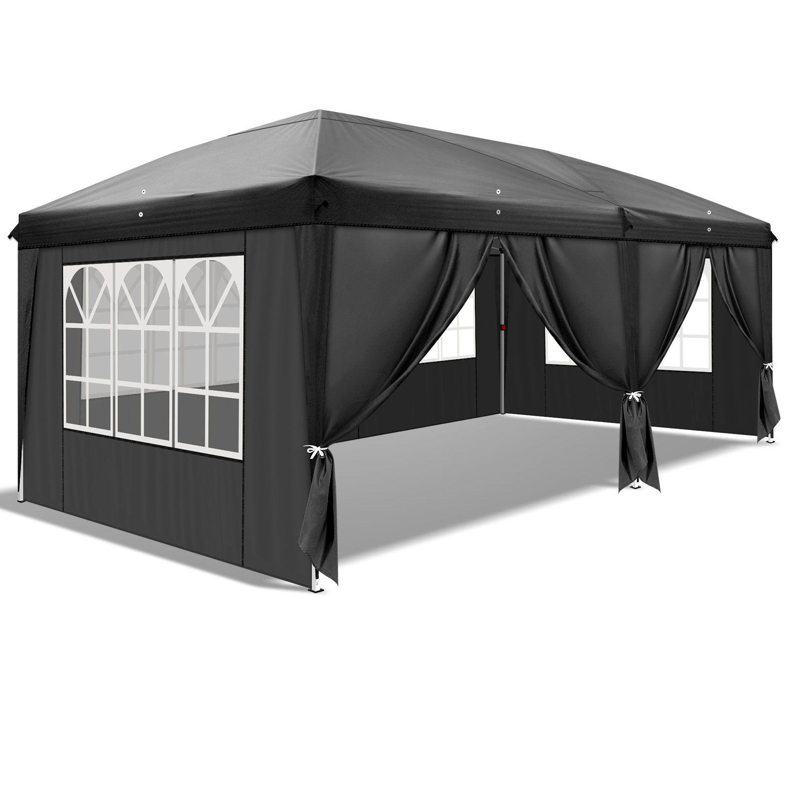 Faltpavillon Gartenpavillon 3x6m Gartenzelt UV-Schutz 50+ mit 6 Seitenteilen DE - Bild 17 von 60