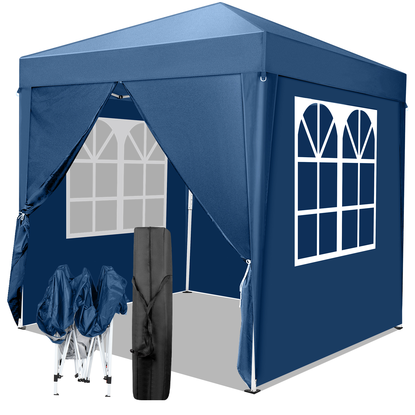 Pavillon 2x2M Pop-Up Gartenzelt Faltpavillon Sonnenschutz Pergola Pavillion NEU - Bild 13 von 17