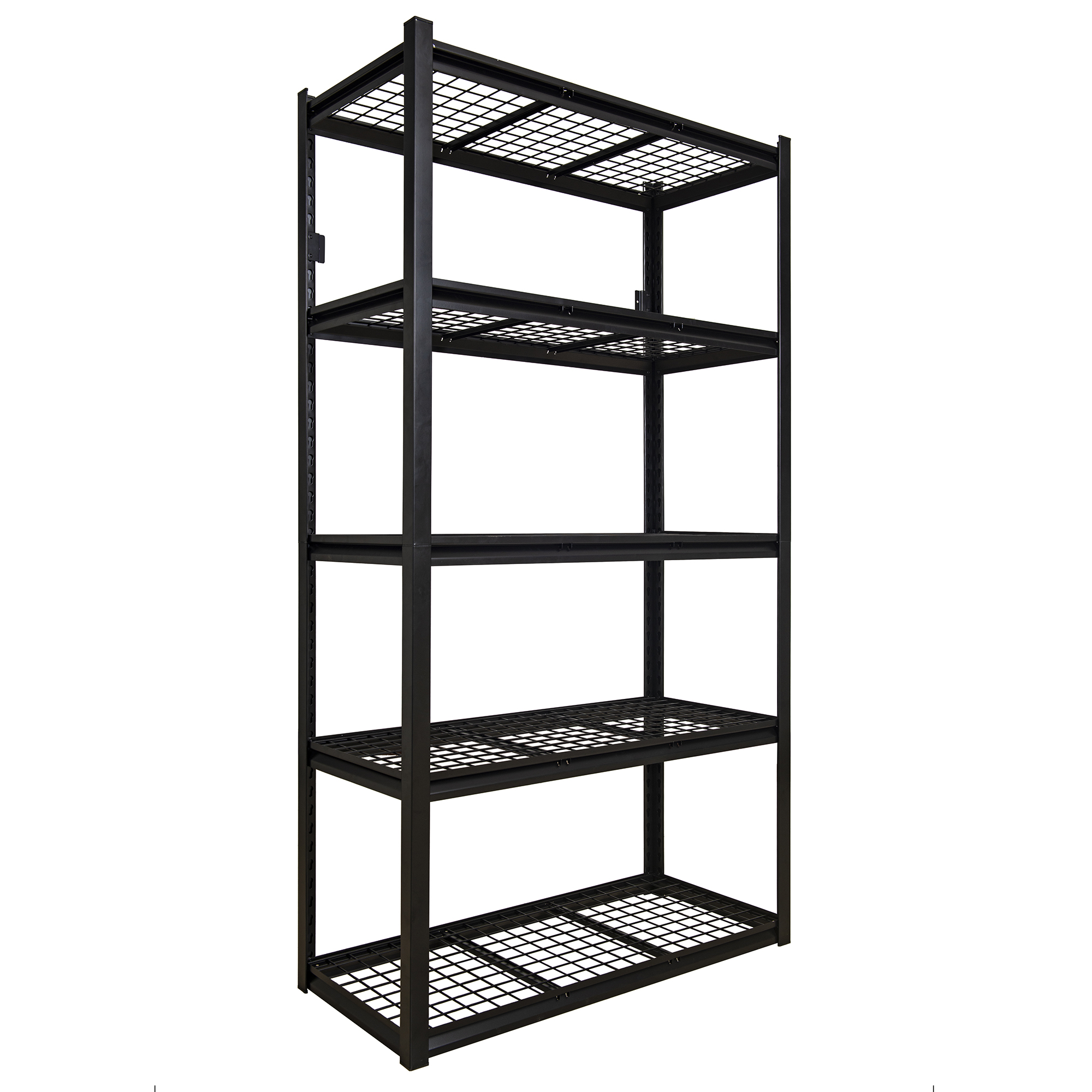 5 Tier Heavy Duty Storage Racks 72x18x39" for Garage Basement Kitchen 2500LBS