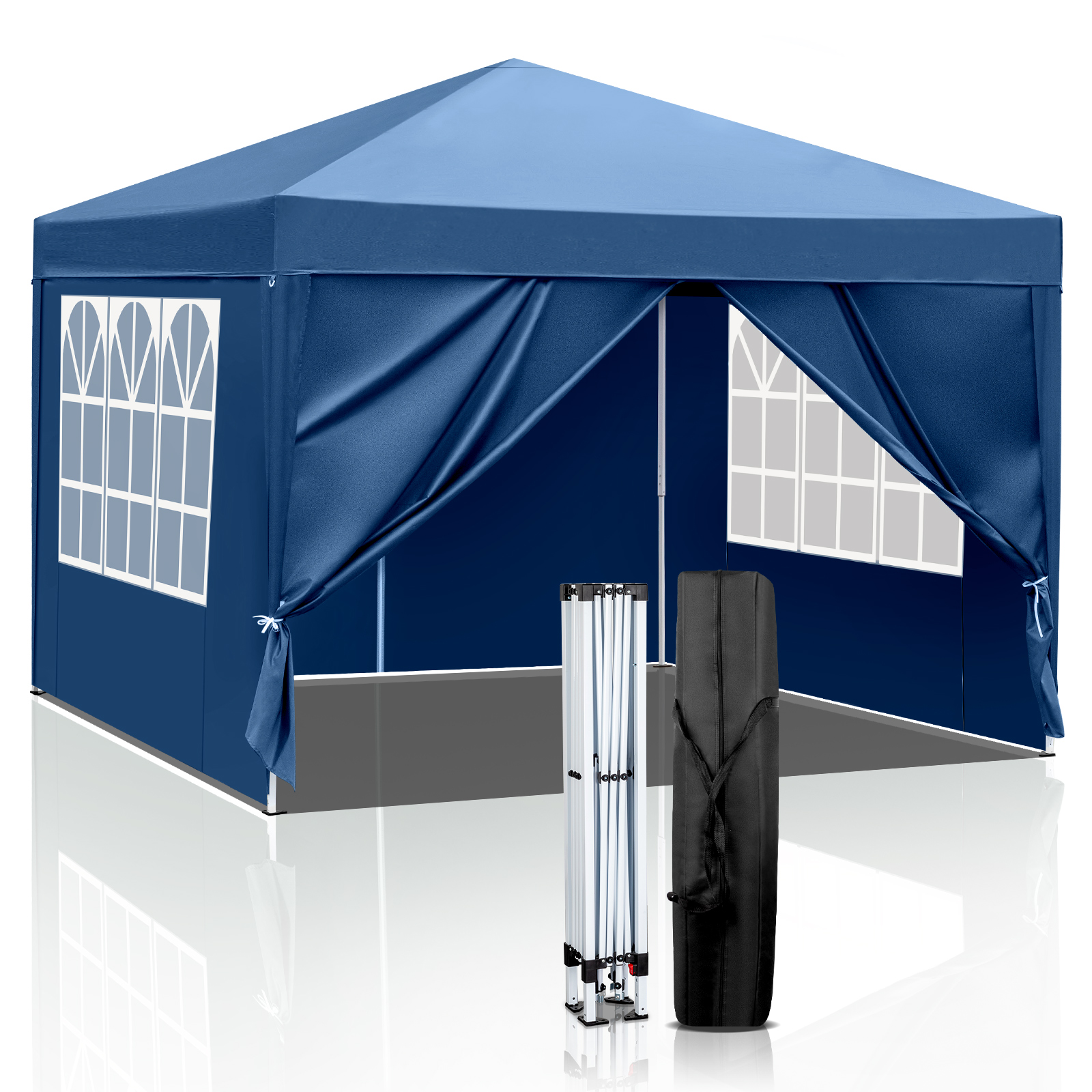 Pavillon 2x23x33x63x9m Faltpavillon Pop Up Partyzelt Gartenzelt UV Schutz DE