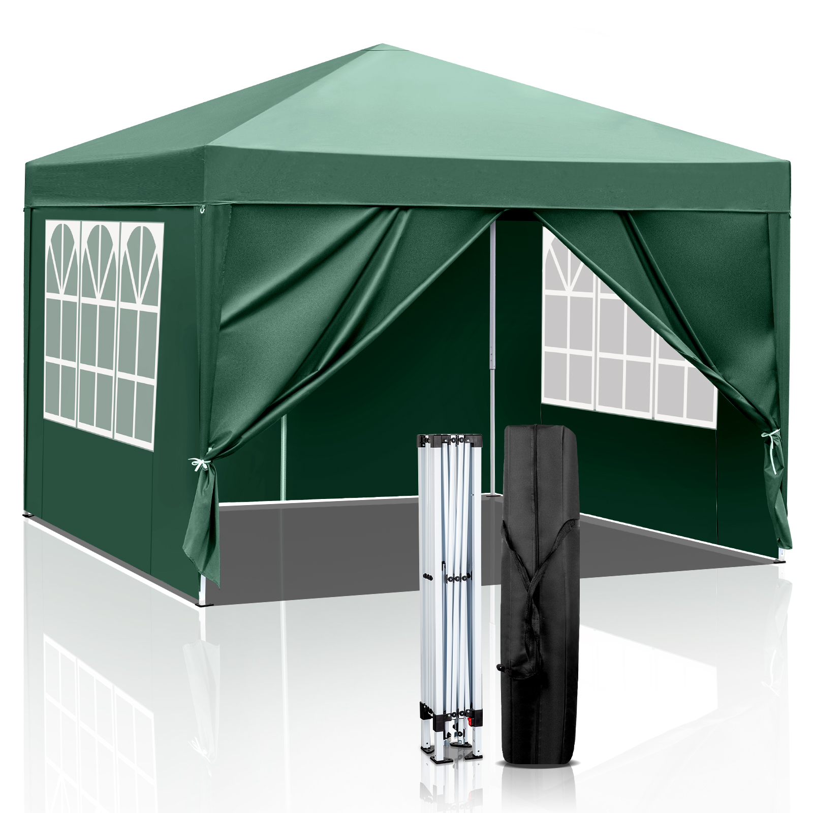 Pavillon 2x23x33x63x9m Faltpavillon Pop Up Partyzelt Gartenzelt UV Schutz DE