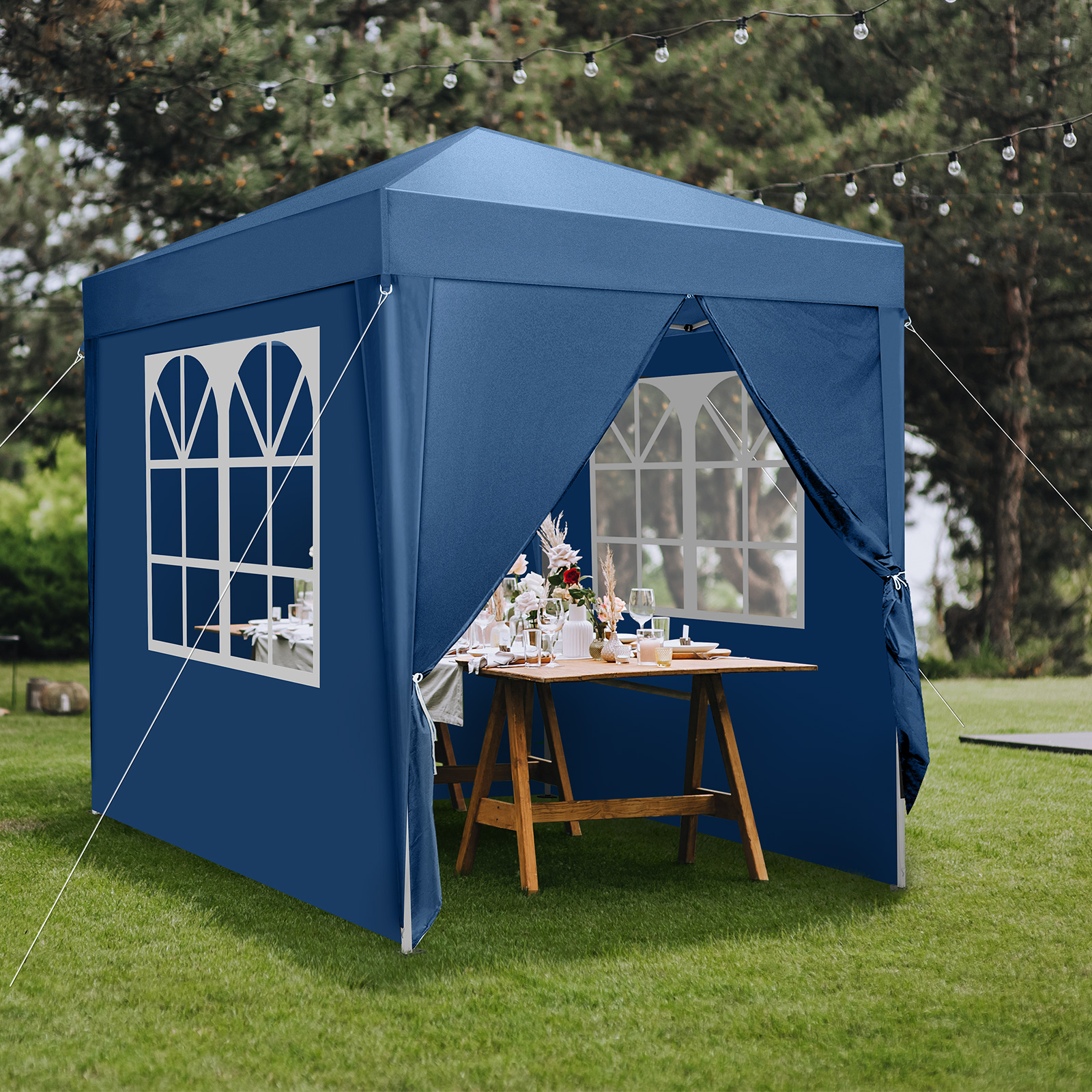 2Mx2M Pop up Gazebo Grey/Blue/Green Waterproof Commercial Grade MarketStall UK - Picture 41 of 48