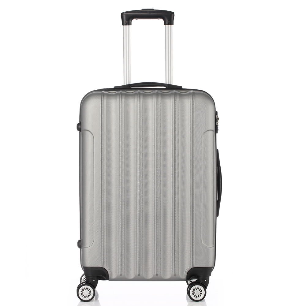 New 20" 24" 28" Hard Shell Cabin Suitcases Travel Trolley Case Hand Luggage - Picture 17 of 25