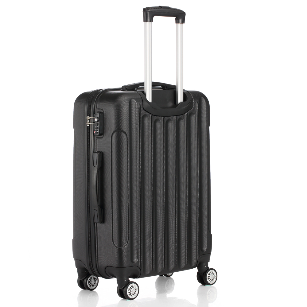 24 Inch Medium Cabin Luggage Hard Shell Travel Suitcase Spinner 4 Wheels Case - Picture 12 of 21