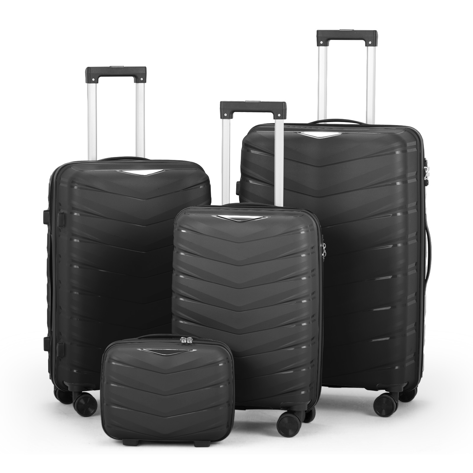 Primark It Luggage Hard Shell Black Suitcase Primark BAGSMART