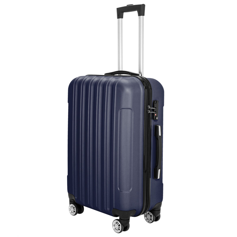24 Inch Medium Cabin Luggage Hard Shell Travel Suitcase Spinner 4 Wheels Case - Picture 18 of 21