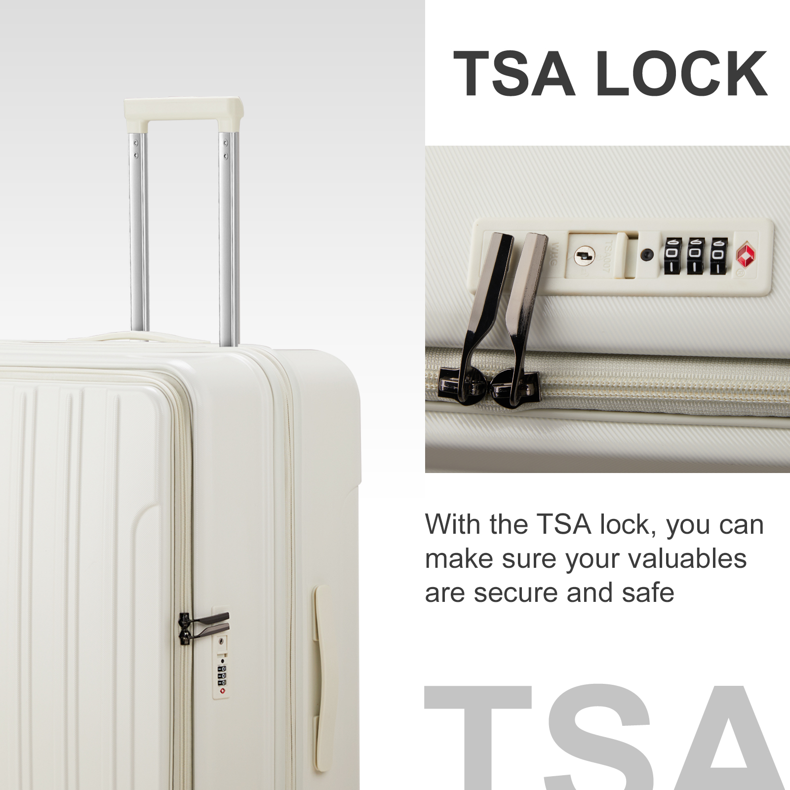 20" Front Open Extensible Luggage Suitcase PC+ABS with USB Port & TSA Lock - Picture 29 of 58
