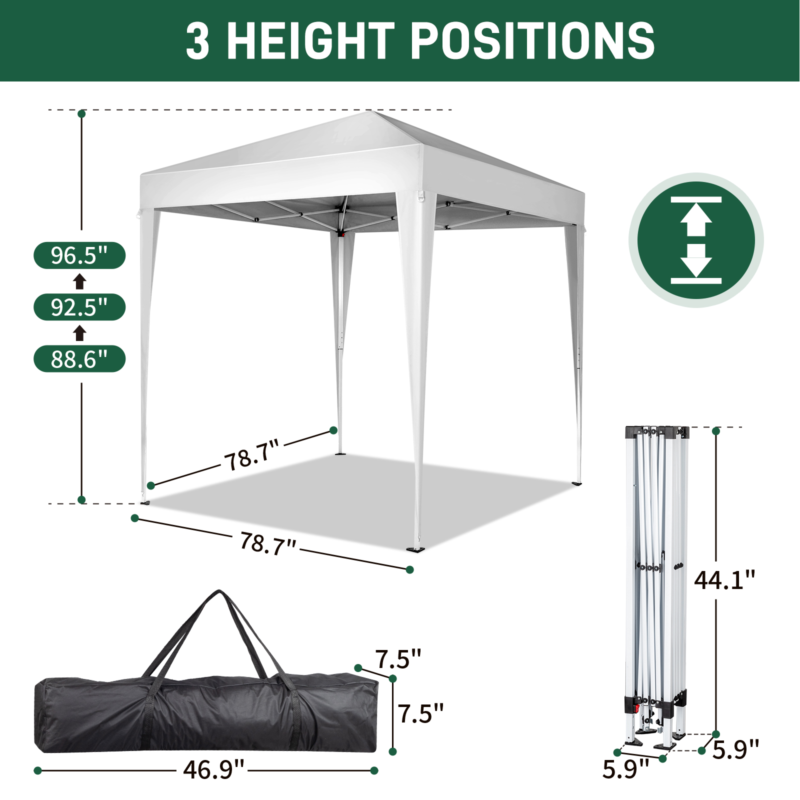 2X2m 3X3m 3x6m Pop-up Gazebo Marquee Canopy Outdoor Garden Party Wedding Tent UK - Picture 27 of 126