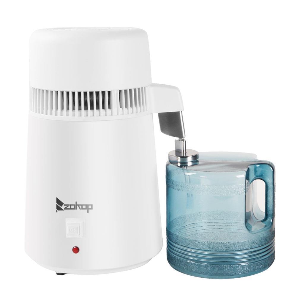 New 4L Water Distiller Electric Purifier Stainless Steel Glass Water Filters UK - Picture 6 of 21