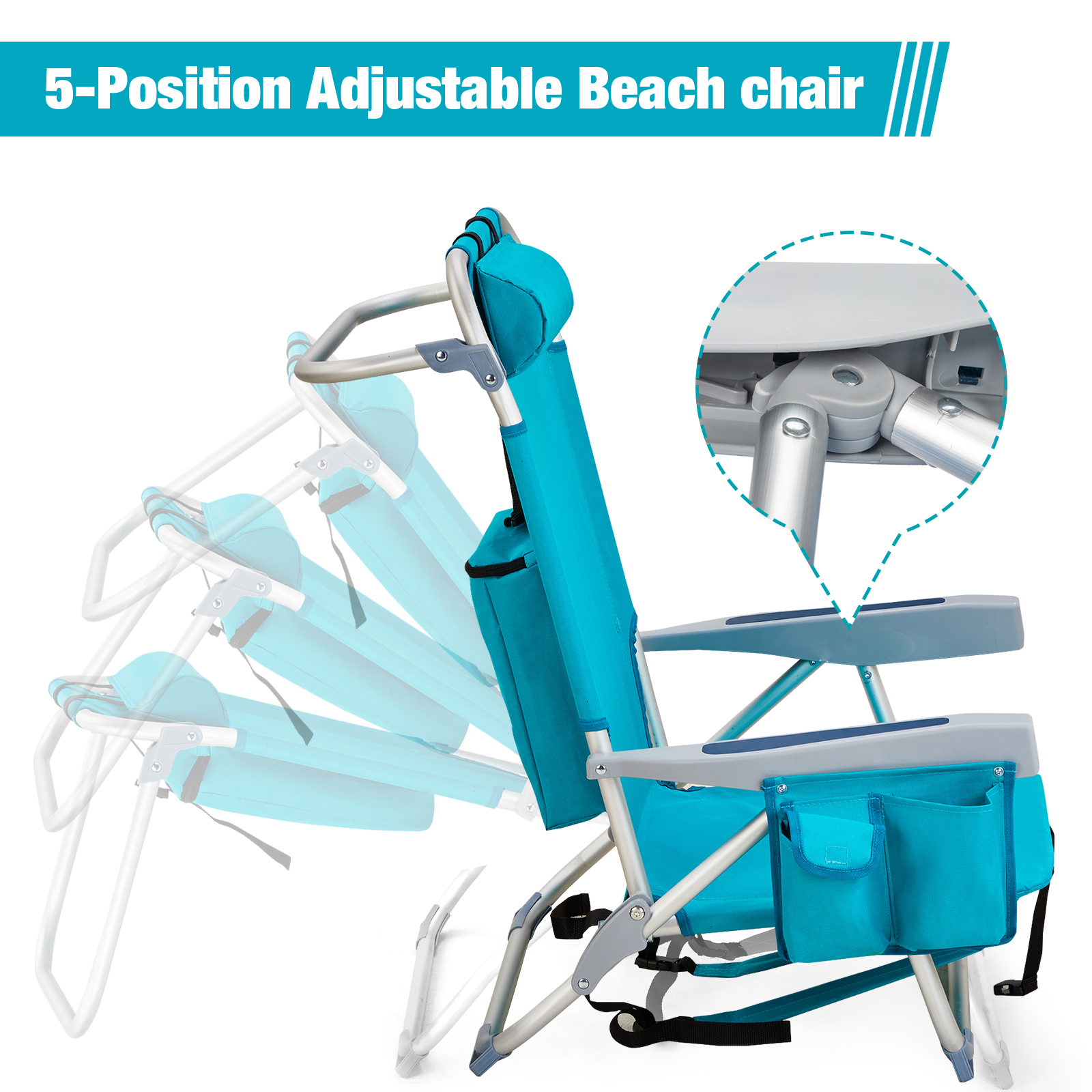 Furniture Aldi Backpack Beach Chair MoNiBloom Folding Beach Chairs
