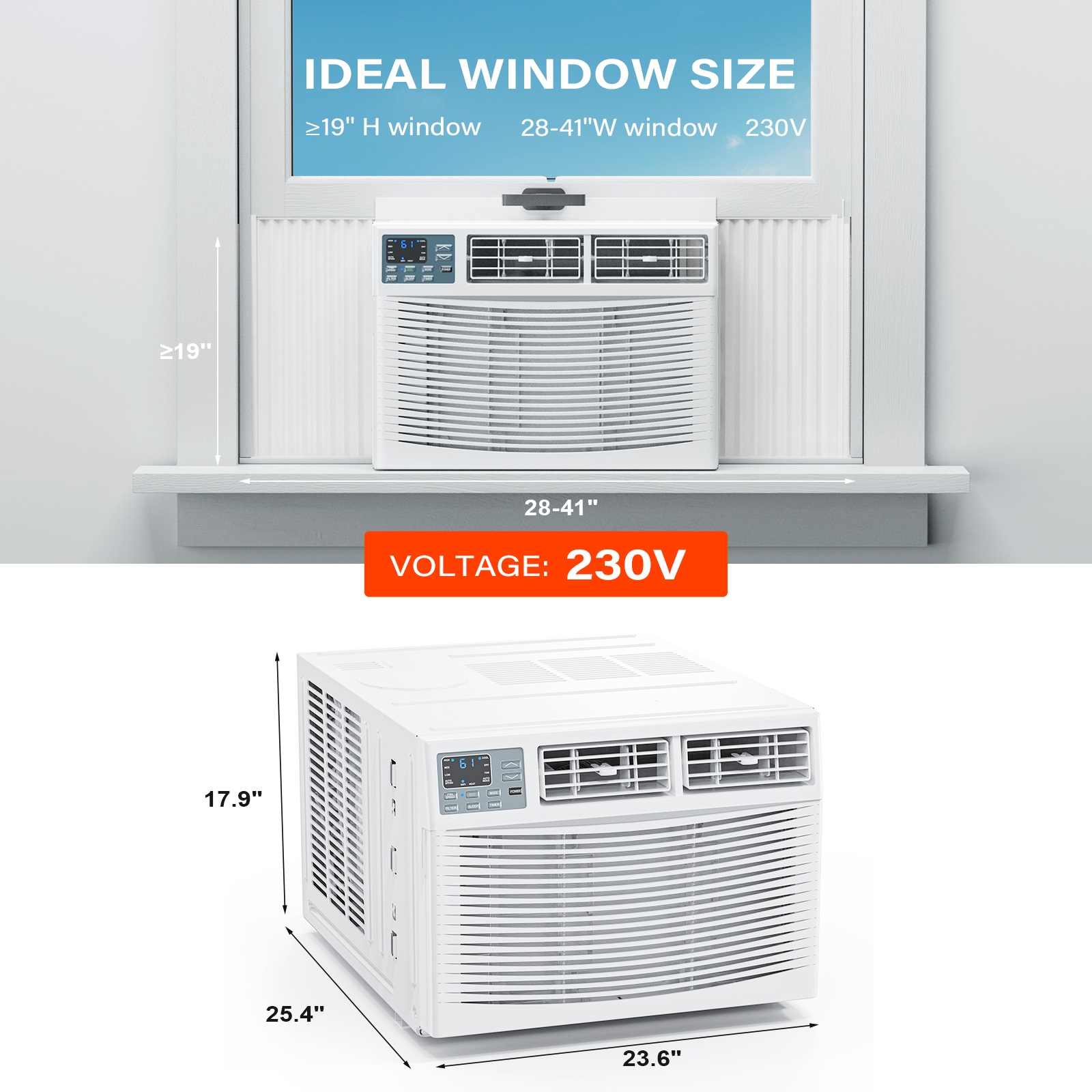 Window Ac Units 8000 Btu Frigidaire 8000 BTU Wi-Fi Window Air