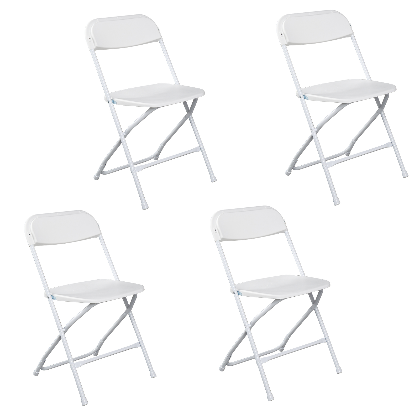 (5 to 25 PACK) Folding Plastic Stackable Chairs for Home Office Wedding Party - Picture 26 of 30