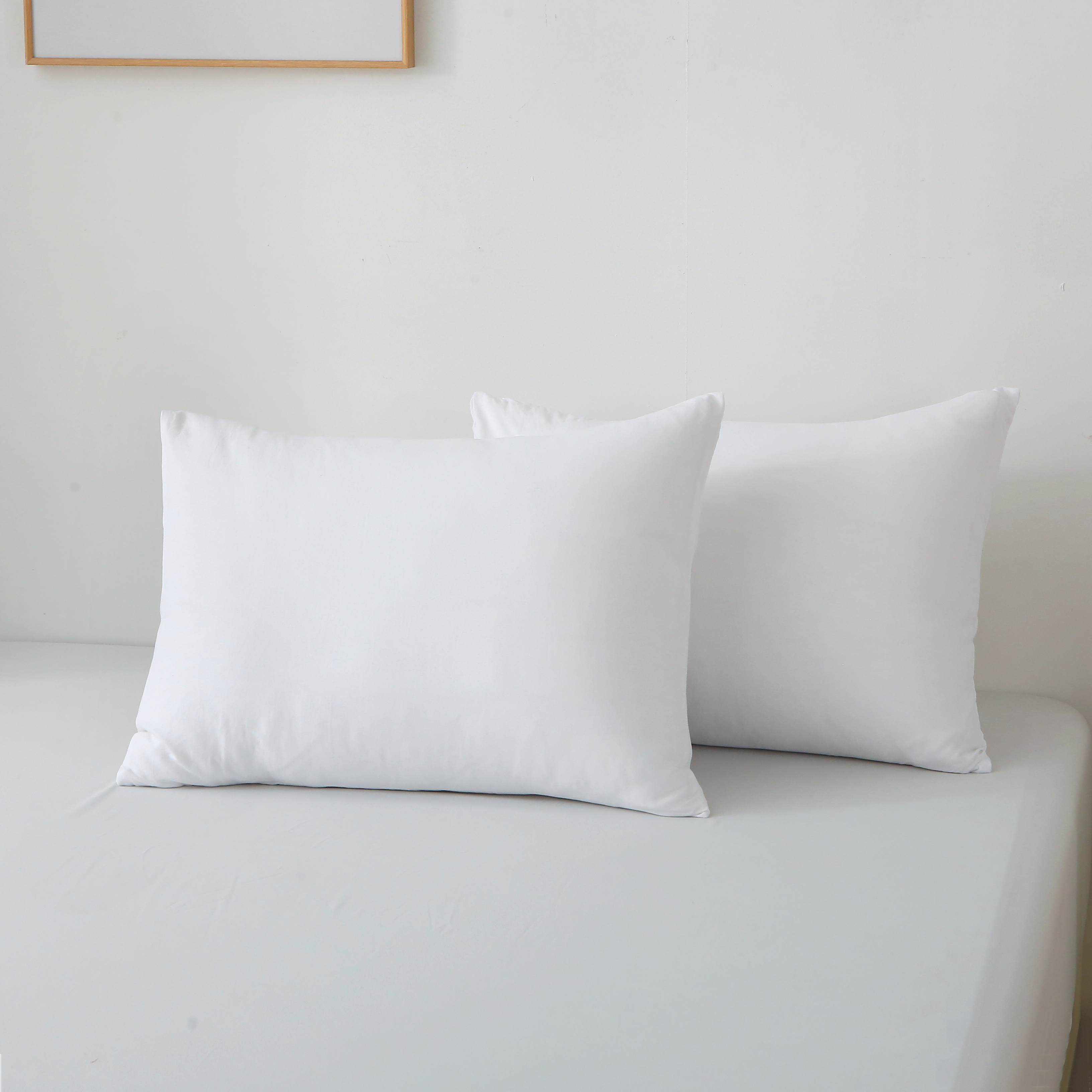 3 Pieces Solid Color Duvet Cover Set with Zipper Closure & 2 Pillow Bedding Set - Picture 42 of 49