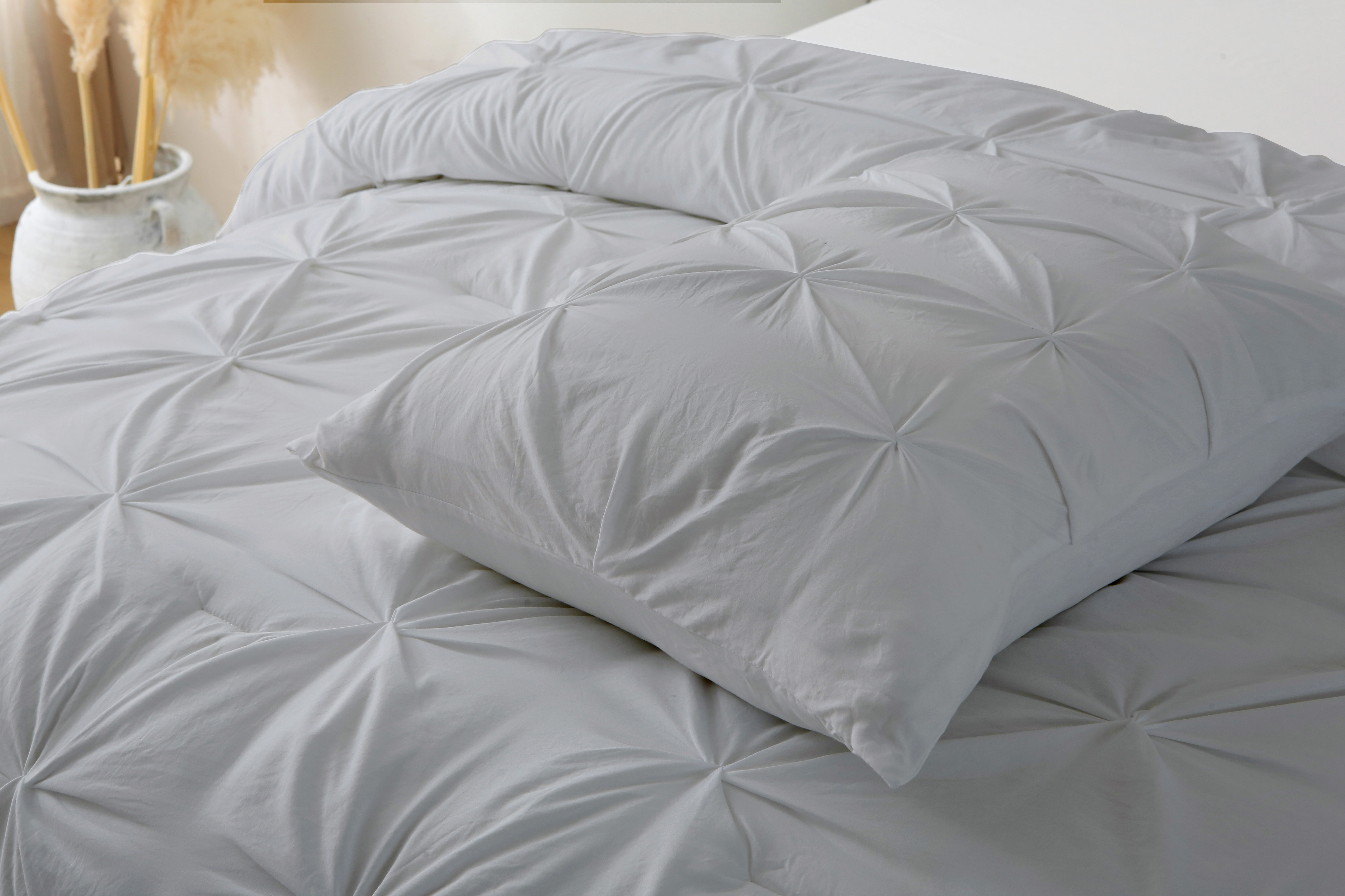King Queen Size 3Pieces Comforter Set 1 Duvet Cover 90x90" & 2 Pillow Shams - Picture 26 of 44