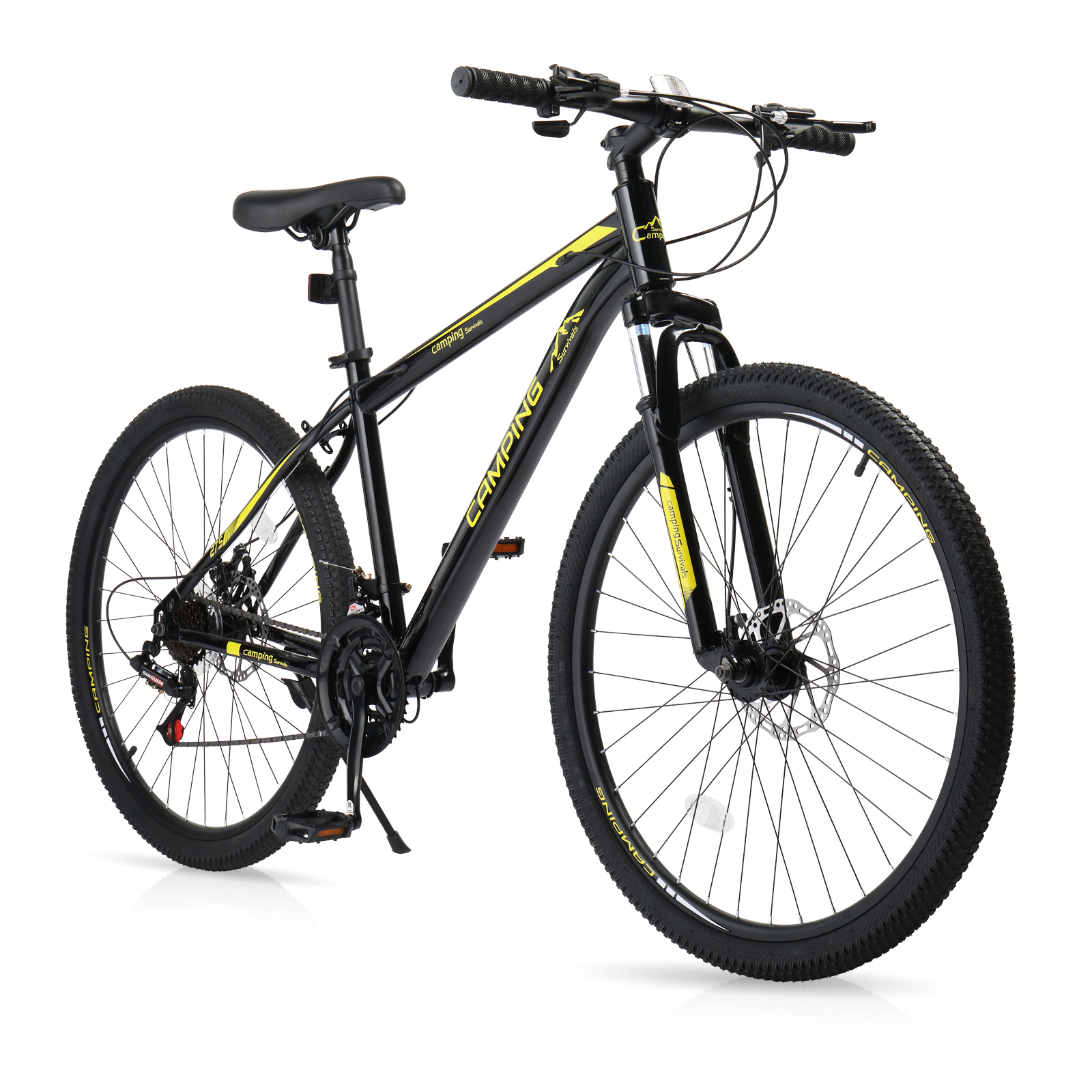 27.5 Inch Men & Women Mountain Bike 21-Speed Adult Bikes,Suspension Fork