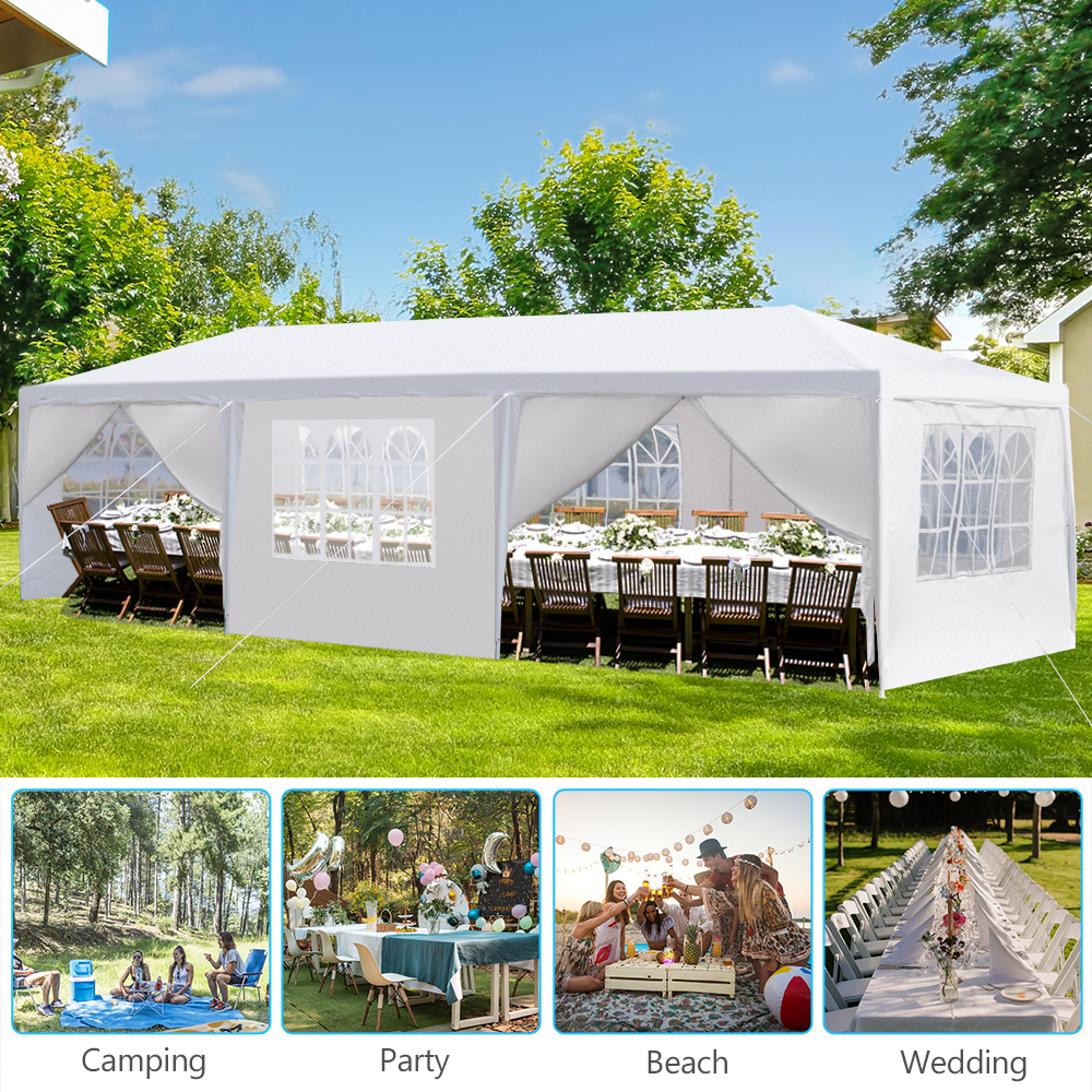 Pavillon Partyzelt Pavillion Gartenpavillon Gartenzelt Fest UV-Schutz 3x3M6M9M