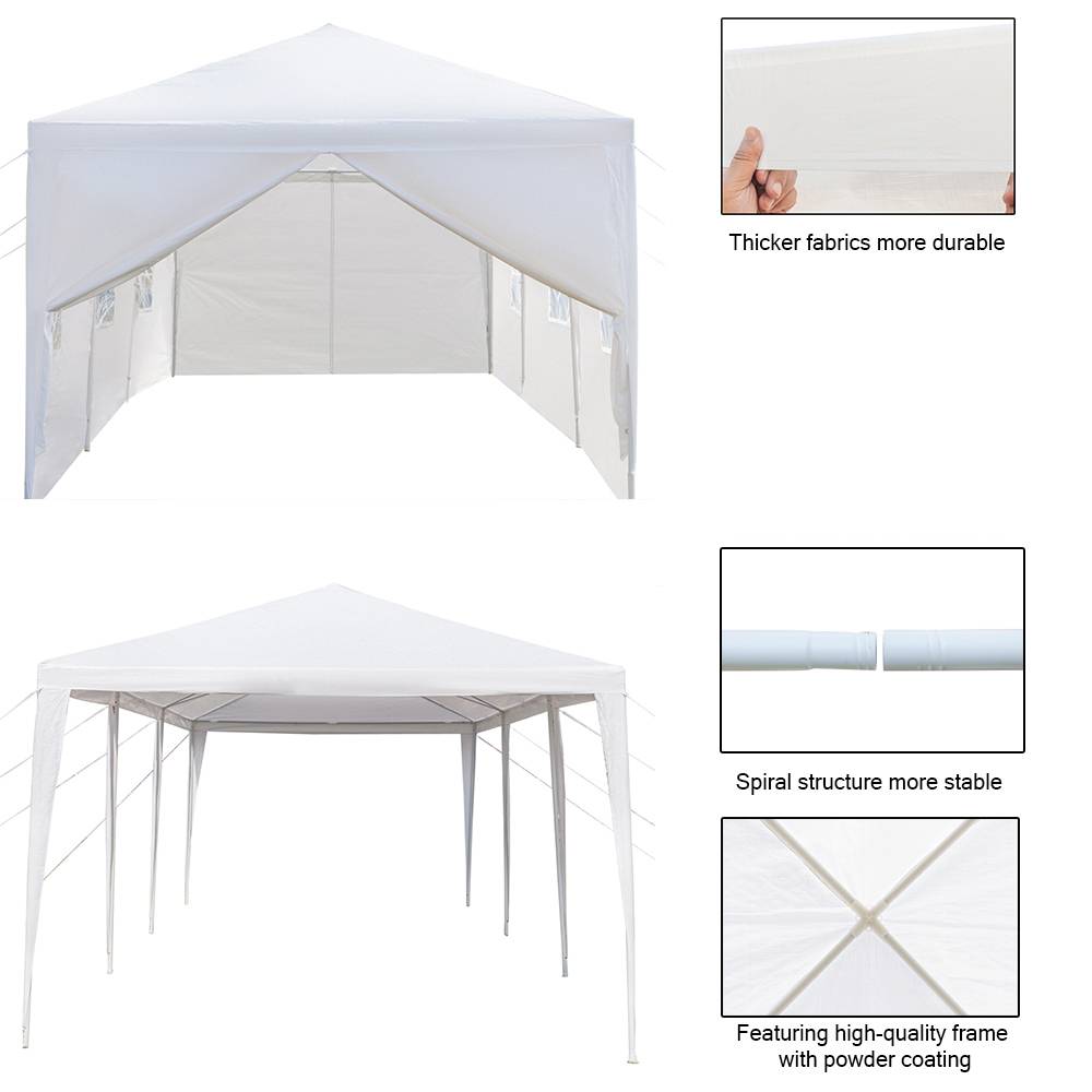 Pavillon Partyzelt Pavillion Gartenpavillon Gartenzelt Fest UV-Schutz 3x3M6M9M