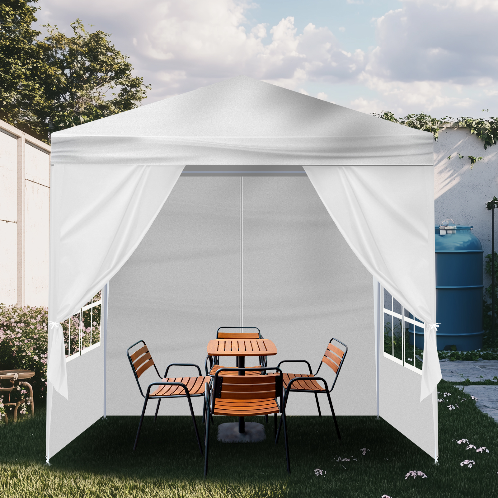 Wedding Party Tent 4 Removable Walls 4