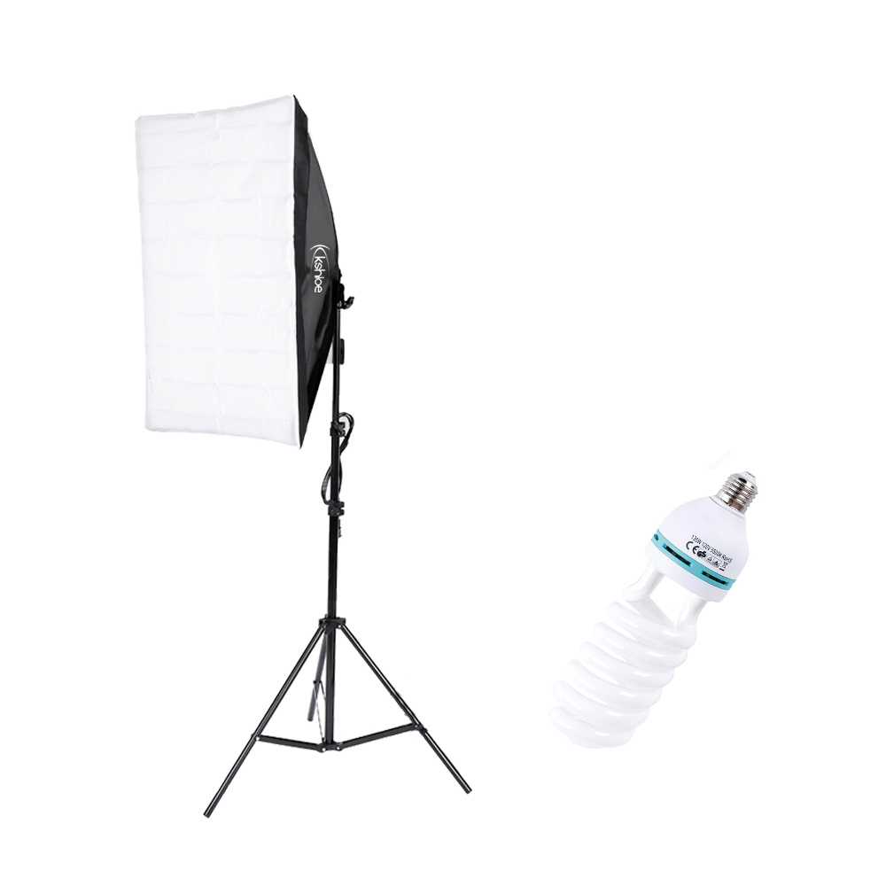 135W Softbox Lighting Kit Video Photo Soft Box Continuous Light Stand Studio UK - Picture 13 of 18