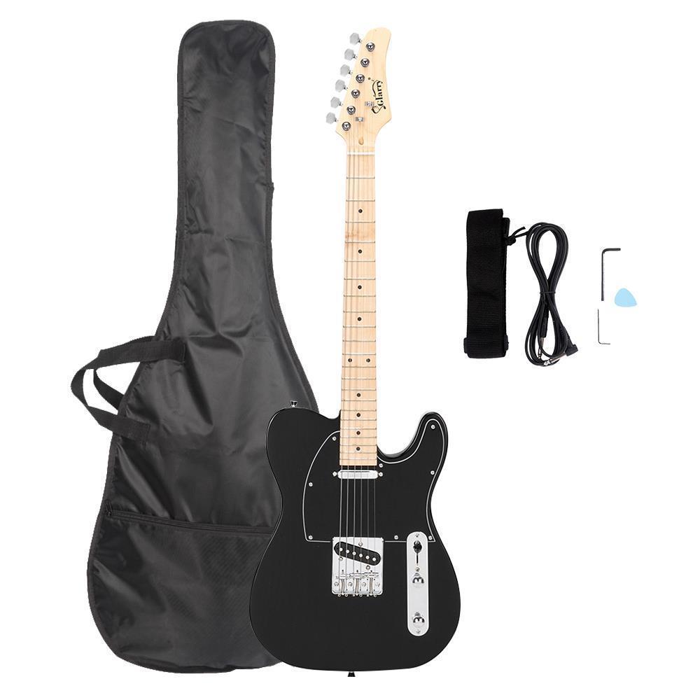 Glarry GTL Electric Guitar 5 Colors Right Handed School Band With Bag