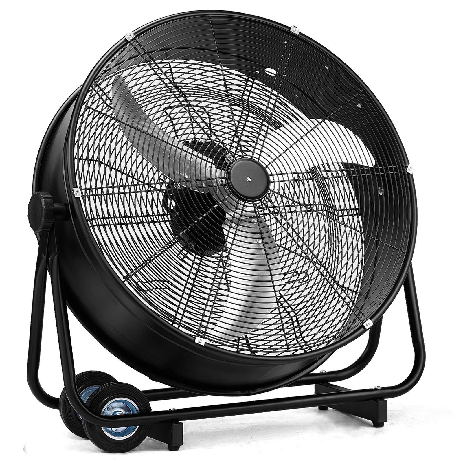 Durable 30” Industrial High Velocity Heavy Metal Drum Fan 13,000 CFM Colors