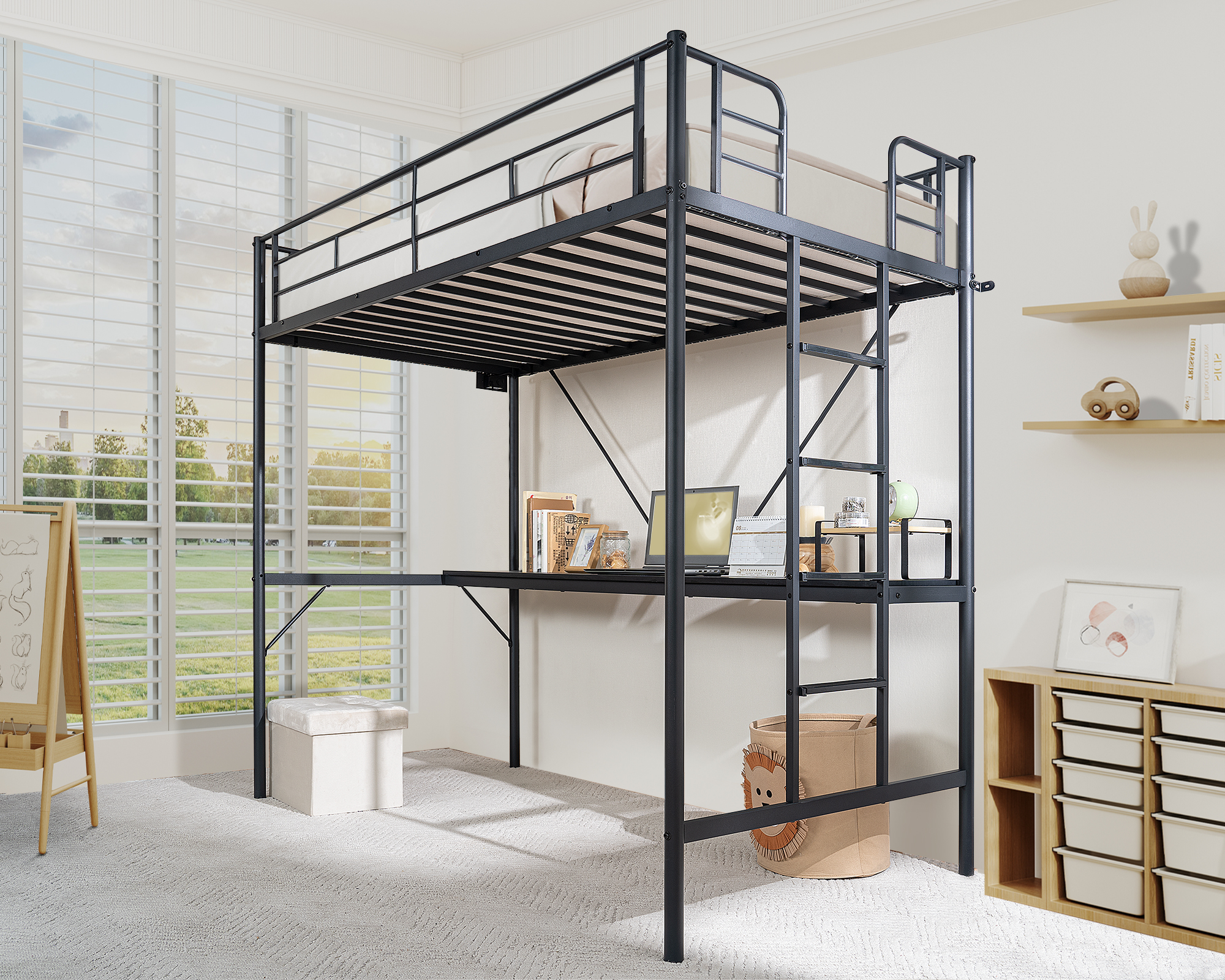 For Kids Teens Adults With Desk Underneath