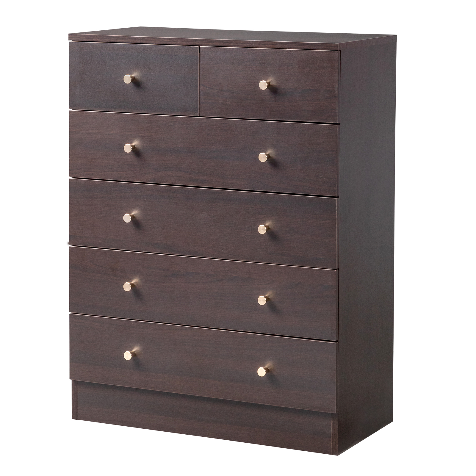 26"L x 13"W x 35"H Modern Simple 6-Drawer Dresser Rustic Style Sofa Dresser - Picture 17 of 18
